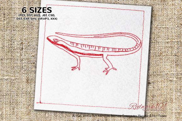 Lacertidae Bluework: A Craft Fair Reptile Design Review