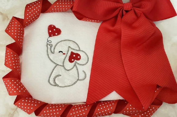 Lovie the Elephant: A Warm, Gift-Ready Embroidery Design