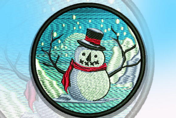 Snowman Patch: Festive, Friendly & Fair-Ready