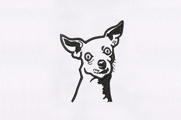 Strange Dog Face